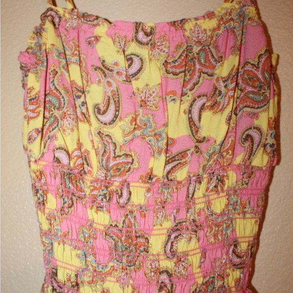 Paisley Smocked Top - Picture 5 of 6